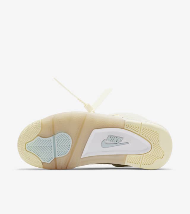 Off-White x Air Jordan 4 Sail - Primeira Divisão