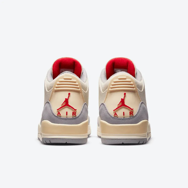 Air Jordan 3 Retro Muslin - Primeira Divisão