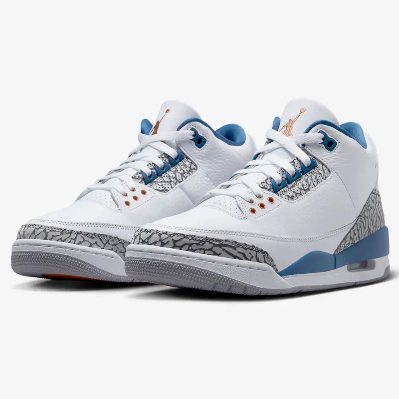 Air Jordan 3 Retrô True Blue - Primeira Divisão