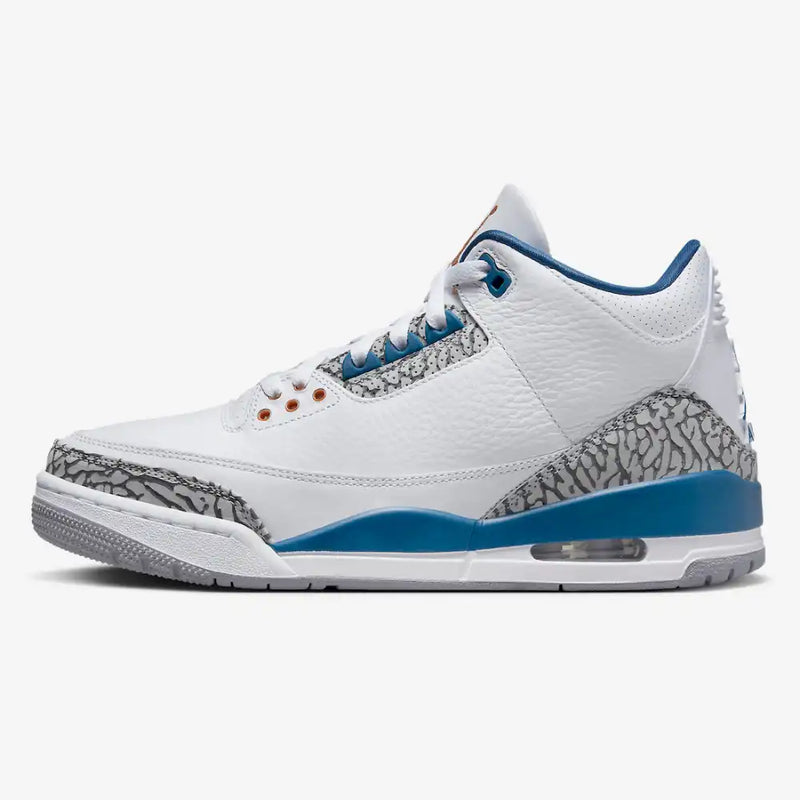 Air Jordan 3 Retrô True Blue - Primeira Divisão