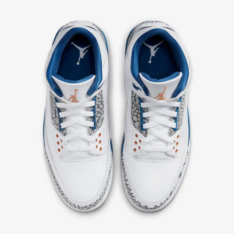 Air Jordan 3 Retrô True Blue - Primeira Divisão