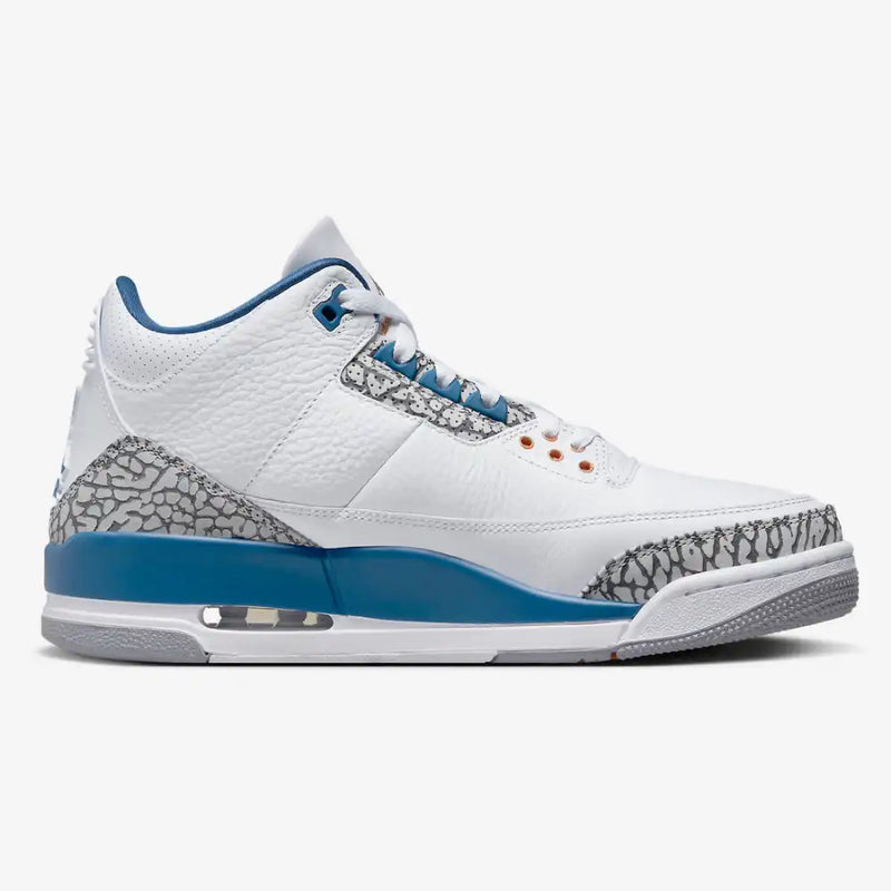 Air Jordan 3 Retrô True Blue - Primeira Divisão