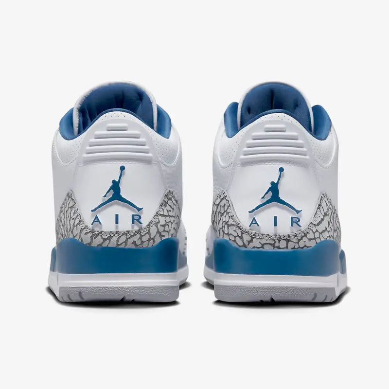 Air Jordan 3 Retrô True Blue - Primeira Divisão