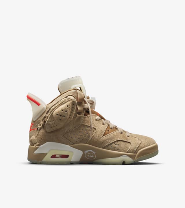 Travis Scott x Air Jordan 6 British Khaki - Primeira Divisão
