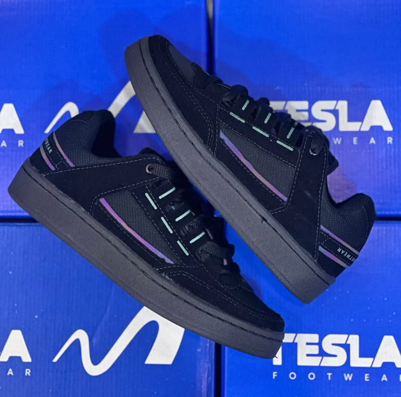 Tesla Footwear Refletivo Black - Segunda Divisão