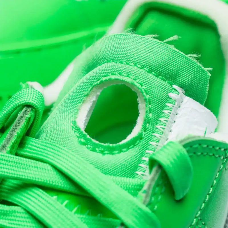 Off-White x Nike Air Force 1 Low Green Brooklyn – Primeira Divisão
