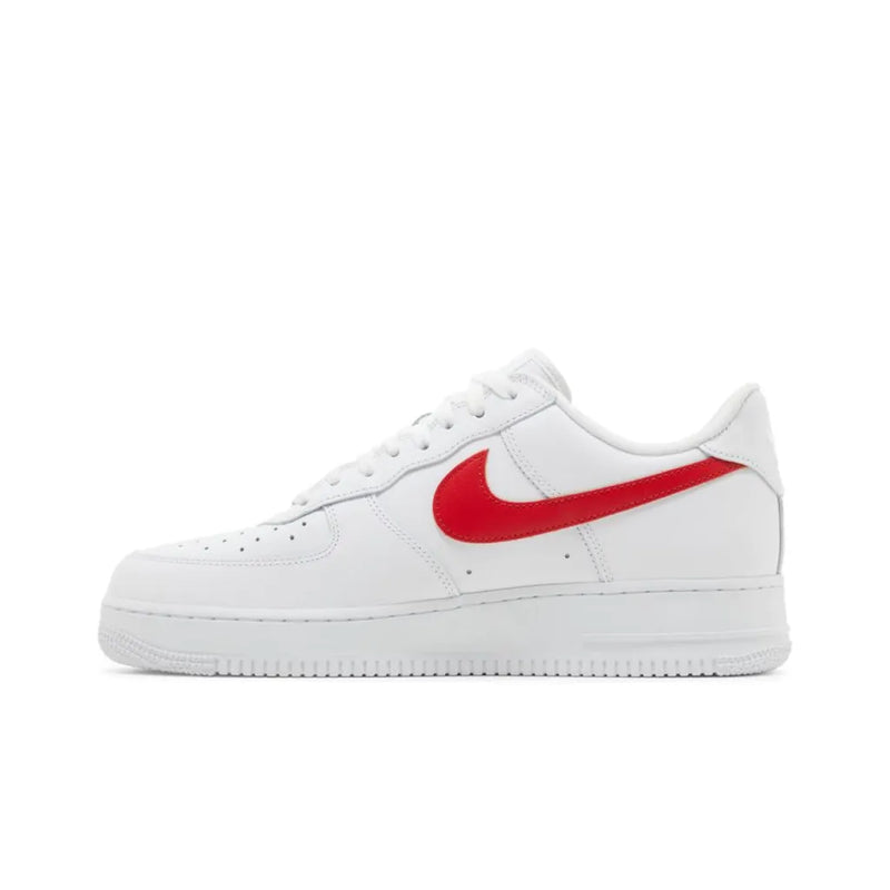 Supreme x Air Force 1 Low 'Box Logo - Speed Red' Shanghai Exclusivo - Primeira Divisão