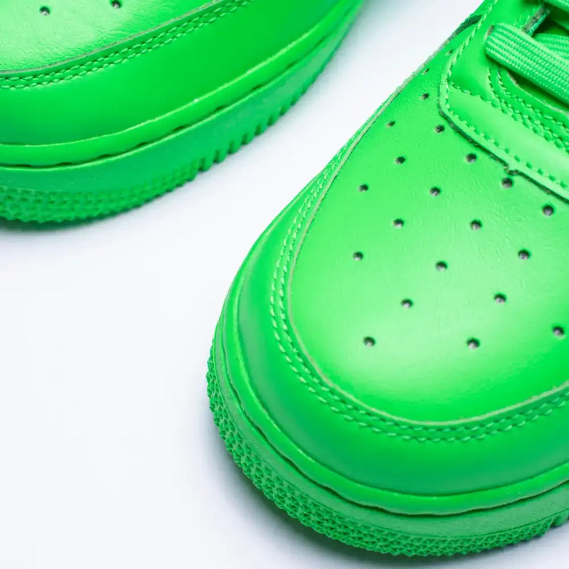 Off-White x Nike Air Force 1 Low Green Brooklyn – Primeira Divisão