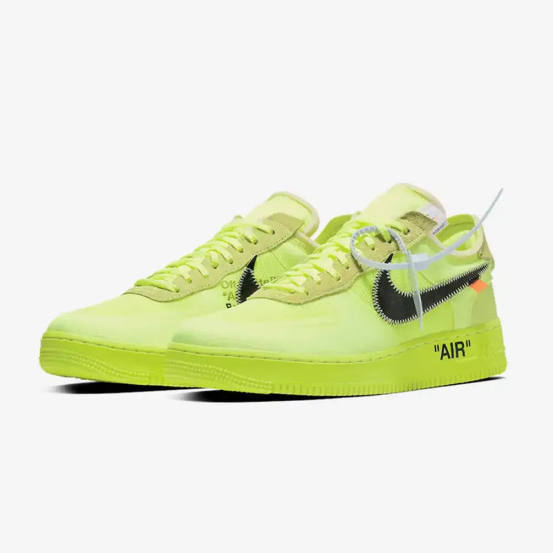 Off-White x Nike Air Force 1 Volt – Primeira Divisão
