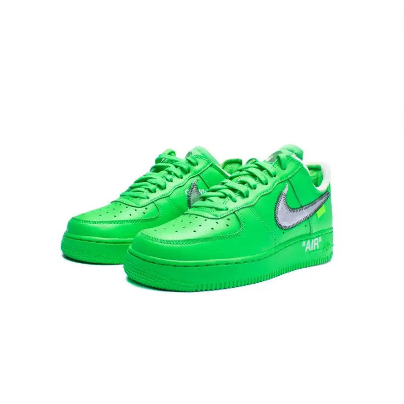 Off-White x Nike Air Force 1 Low Green Brooklyn – Primeira Divisão