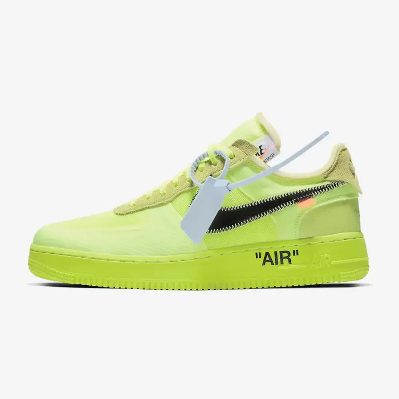 Off-White x Nike Air Force 1 Volt – Primeira Divisão