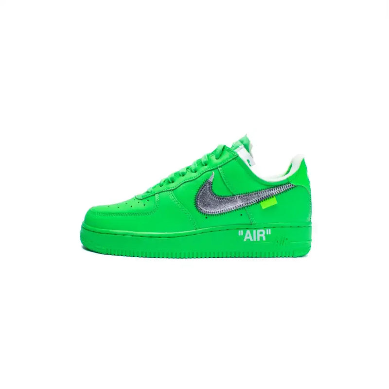 Off-White x Nike Air Force 1 Low Green Brooklyn – Primeira Divisão