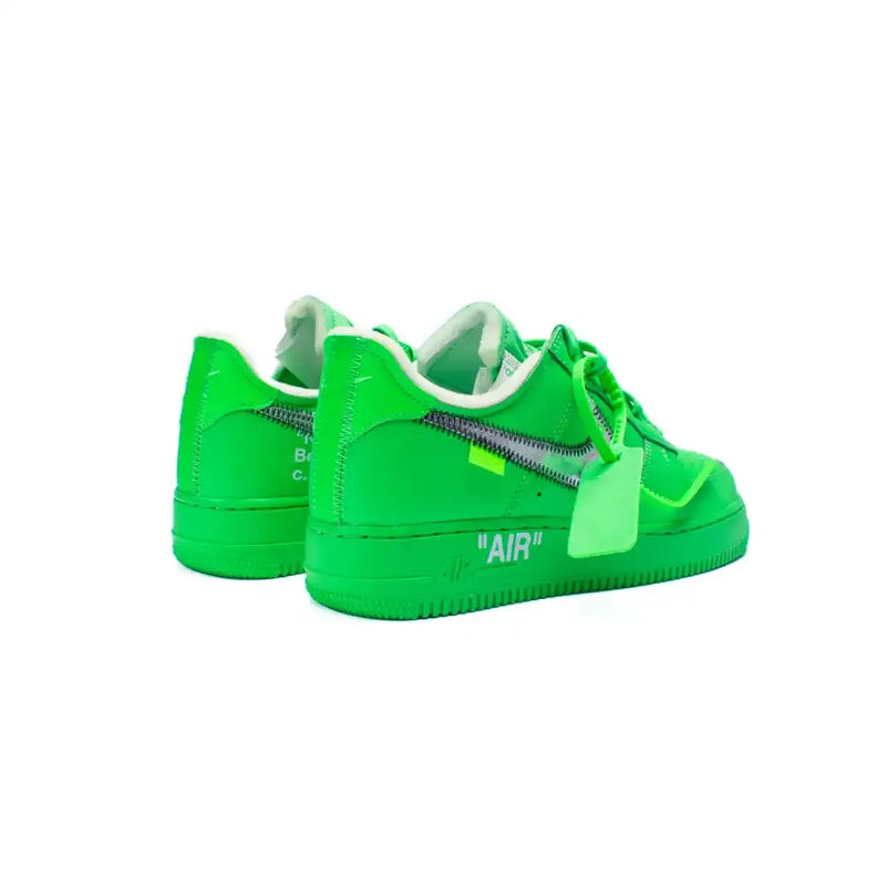 Off-White x Nike Air Force 1 Low Green Brooklyn – Primeira Divisão