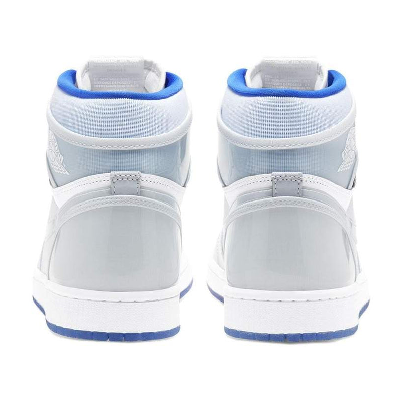 Air Jordan 1 Retro High Zoom White Racer Blue - Pirmeira Divisão