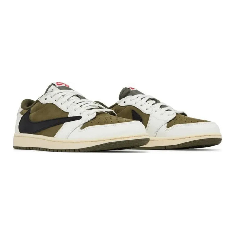 Travis Scott x Air Jordan 1 Low OG SP Medium Olive – Primeira Divisão