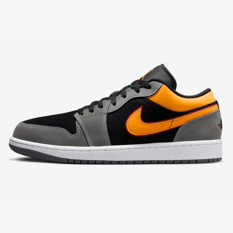 Air Jordan 1 Low SE Black Vivid Orange - Primeira Divisão