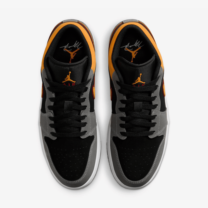 Air Jordan 1 Low SE Black Vivid Orange - Primeira Divisão