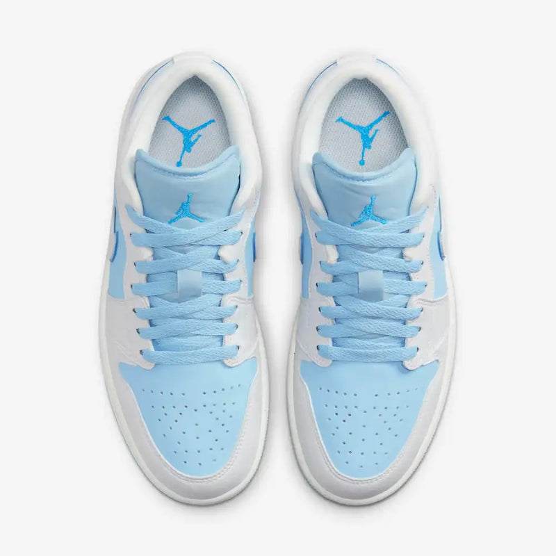 Air Jordan 1 Low SE Reverse Ice Blue - Primeira Divisão