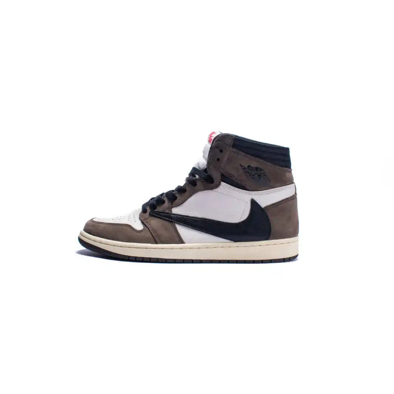 Travis Scott x Air Jordan 1 Retro High Dark Mocha - Primeira Divisão