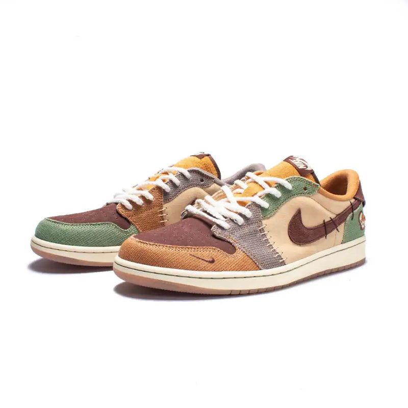 Air Jordan 1 Low Voodoo Flax and Oil Green - Primeira Divisão