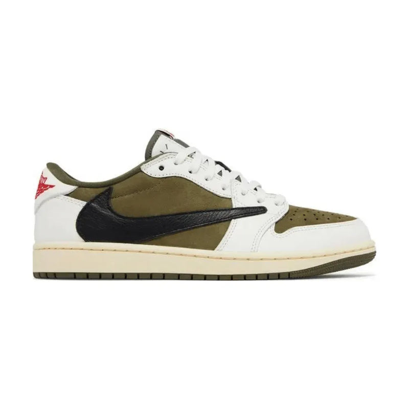 Travis Scott x Air Jordan 1 Low OG SP Medium Olive – Primeira Divisão